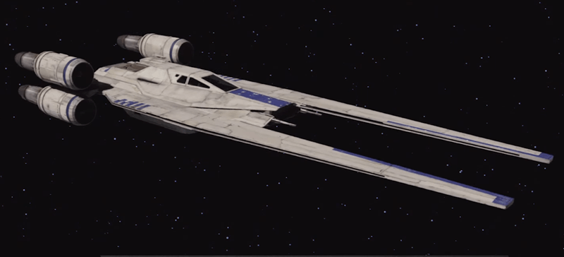Here’s Your First Good Look At The Newest Ship In Rogue One, the U-Wing