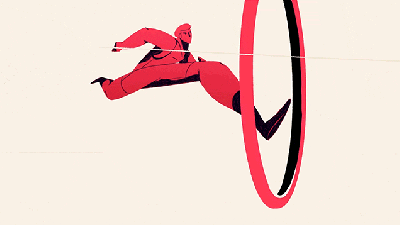 Cool Animation Blends The Olympic Rings With Athletes Of Different Sports