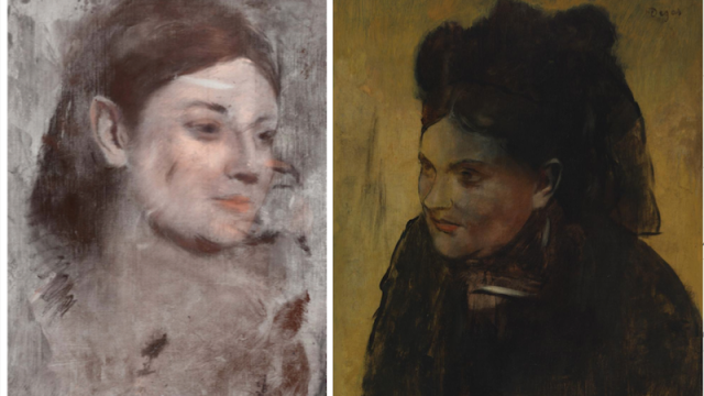 Australians X-Ray Degas Painting To Reveal A Mysterious Secret Portrait