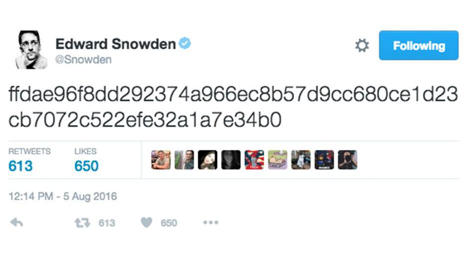 People Thought Snowden Was Dead Because Of A Tweet