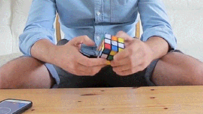 Learn To Solve A Rubik’s Cube In Less Than Two Minutes