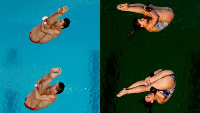 Officials Don’t Know Why The Olympic Diving Pool Turned Green (Also: Gross)