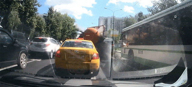 Watch A Sewage Truck Explode Even Though You Probably Don’t Want To