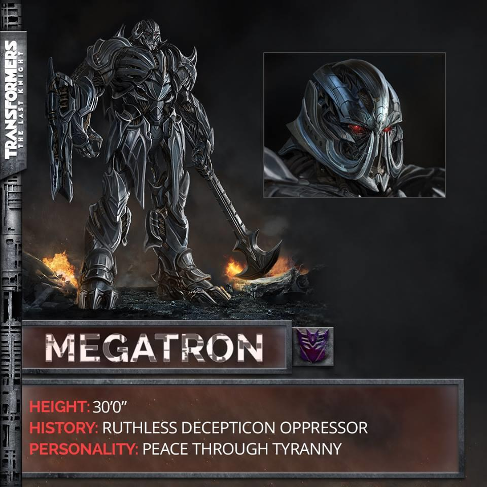 Transformers: The Last Knight’s Megatron Is Here And He’s A Pile Of Silver Bits