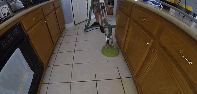 Impossibly Strong Cleaning Machine Vaporizes Dirty Arse Floors