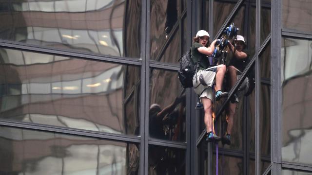 How That Guy Scaled Trump Tower Without Going Splat