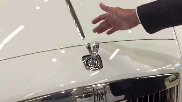 Watch What Happens When You Try To Steal A Rolls Royce’s Hood Ornament