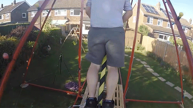 Mad Scientist Builds 360 Swing As Tall As His House