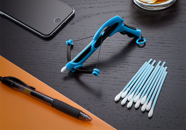 Cotton Bud Crossbow Lets You Help Friends With Their Hygiene From Across The Room