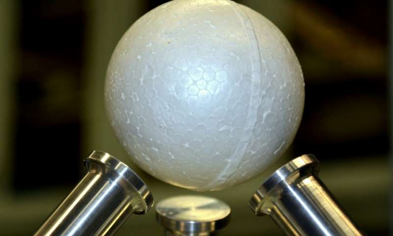 Whoa, Dude, This Ball Is Totally Levitating On Sound Waves