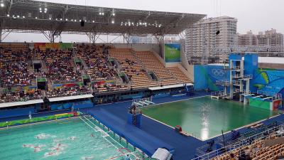 We Finally Know Why The Olympic Diving Pool Turned Green