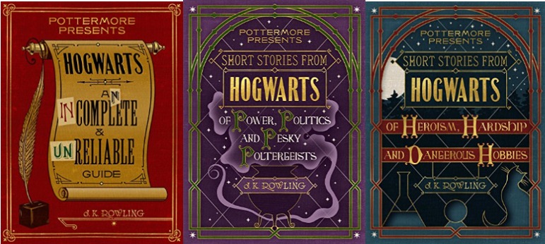 J.K. Rowling Is Sellling Three Hogwarts Books, Full Of Info Already On The Internet For Free