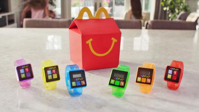McDonald’s Plan To Put Fitness Trackers In US Happy Meals Is A Cruel Joke