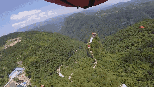 Watch A Daredevil In A Wingsuit Hit A Target At 190km/h