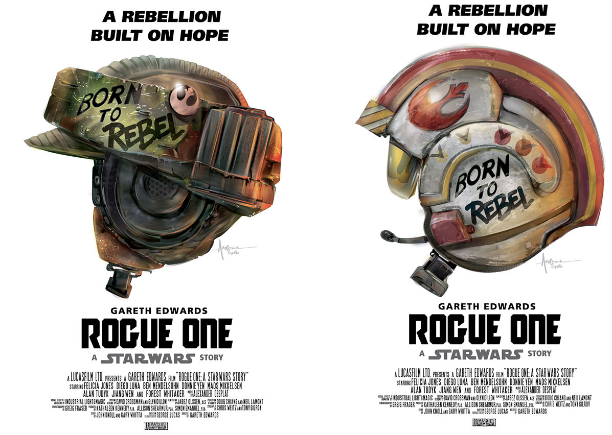 If Stanley Kubrick Directed Rogue One, The Posters Might Look Like This