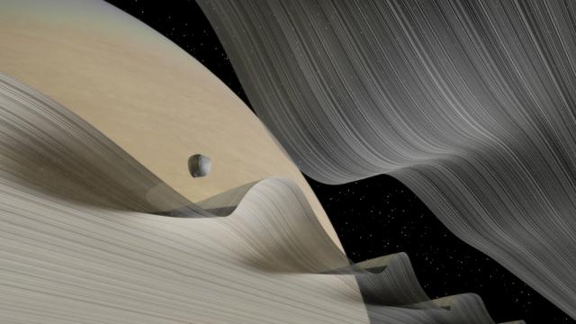 These Images Of Saturn’s Wavy Rings Hurt My Brain