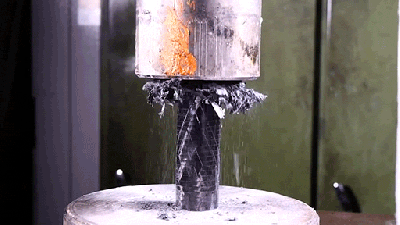 Watch Carbon Fibre Totally Unravel Under Extreme Pressure
