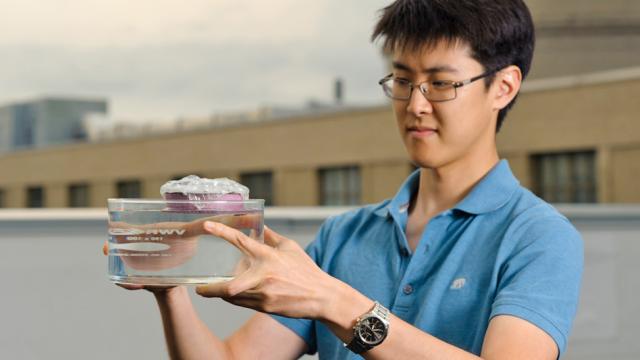 MIT Channels MacGyver: Boils Water Using A Sponge, Bubble Wrap And Sunlight