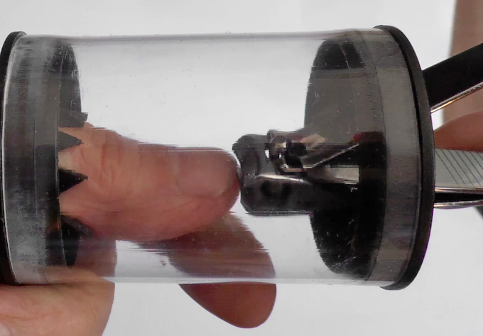 The Genius Nail Capsule Captures Flying Finger Shrapnel