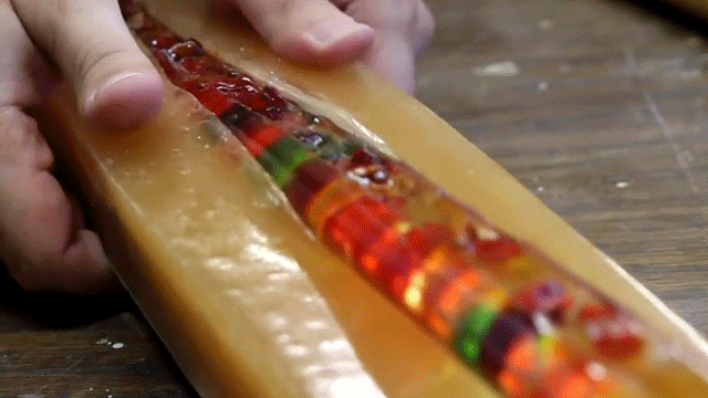 There’s Nothing Remotely Functional About An Axe Handle Made Of Gummy Bears