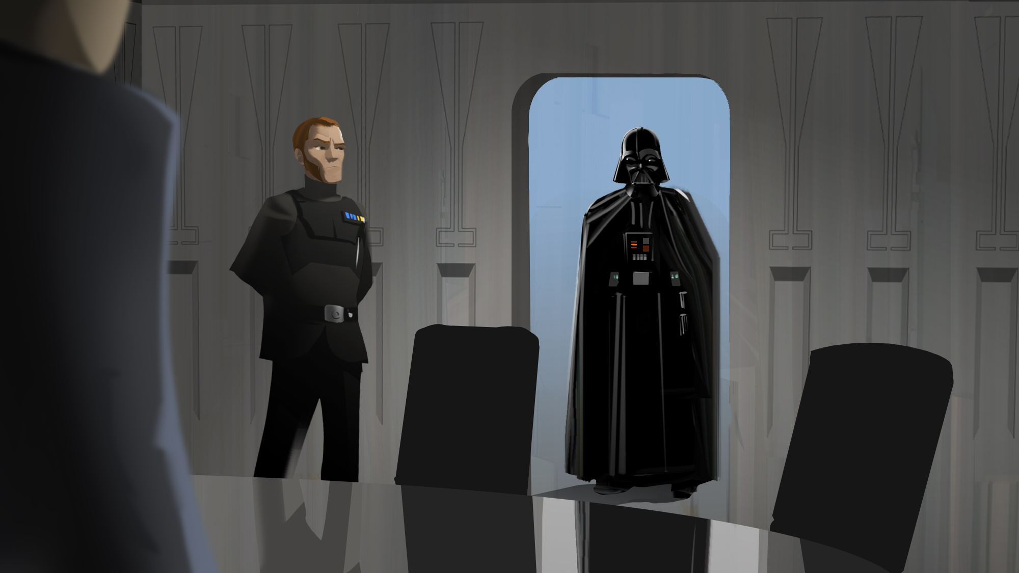 Darth Vader Looms Large Over This Star Wars Rebels Concept Art