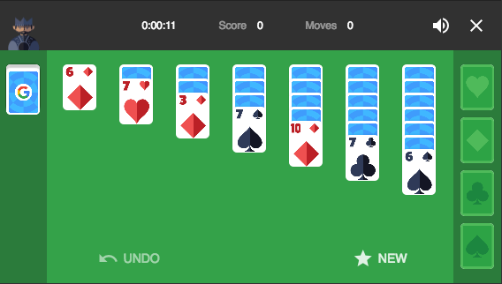 How To Play Solitaire Inside A Google Search