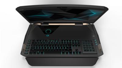 This 21-Inch Gaming Laptop With A Curved Display Is Too Absurd For This World