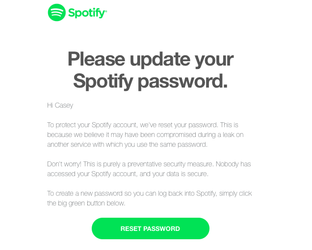 Why Spotify Just Forced Some People To Reset Their Passwords