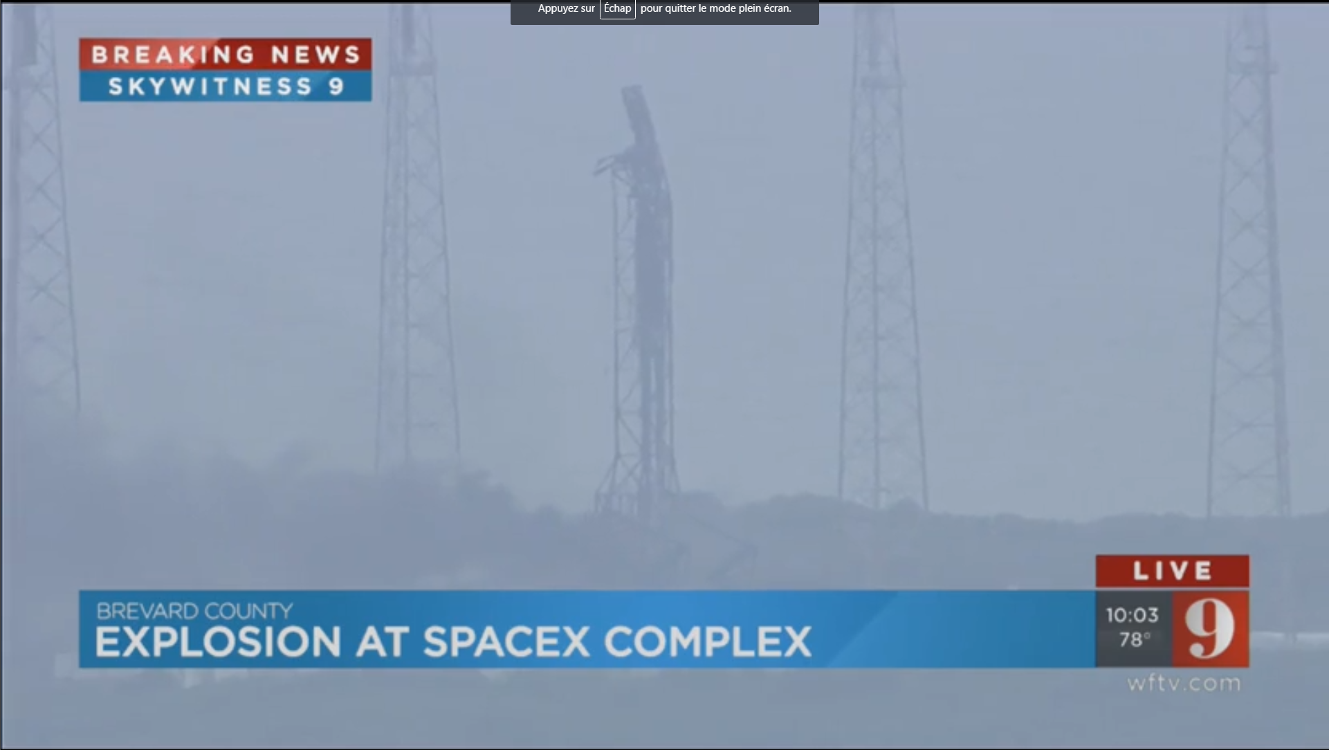 A SpaceX Rocket Just Exploded At Cape Canaveral 
