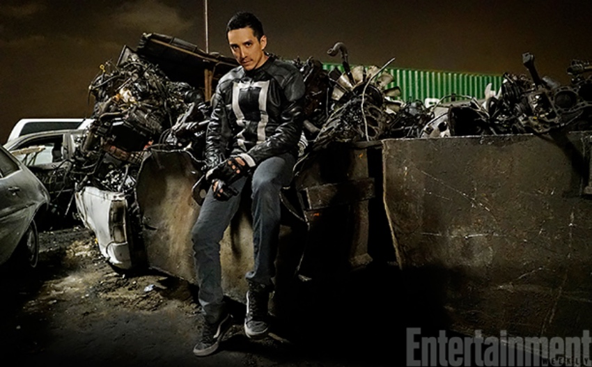 First Look At Agents Of S.H.I.E.L.D.’s Ghost Rider Shows He Loves His Junk