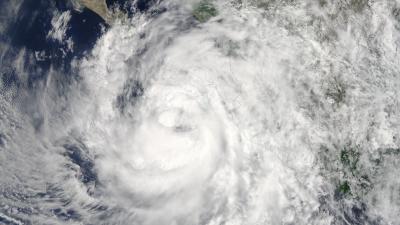 Mexico Braces Itself As Hurricane Newton Makes Landfall