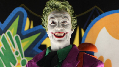 The Best Accessory Of Hot Toys’ Batman ’66 Joker Figure Is His Painted-Over Moustache