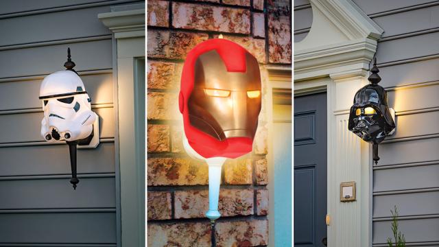 Nerdy Porch Light Covers Let Everyone Know Your Home Is A Safe Place For Geeks