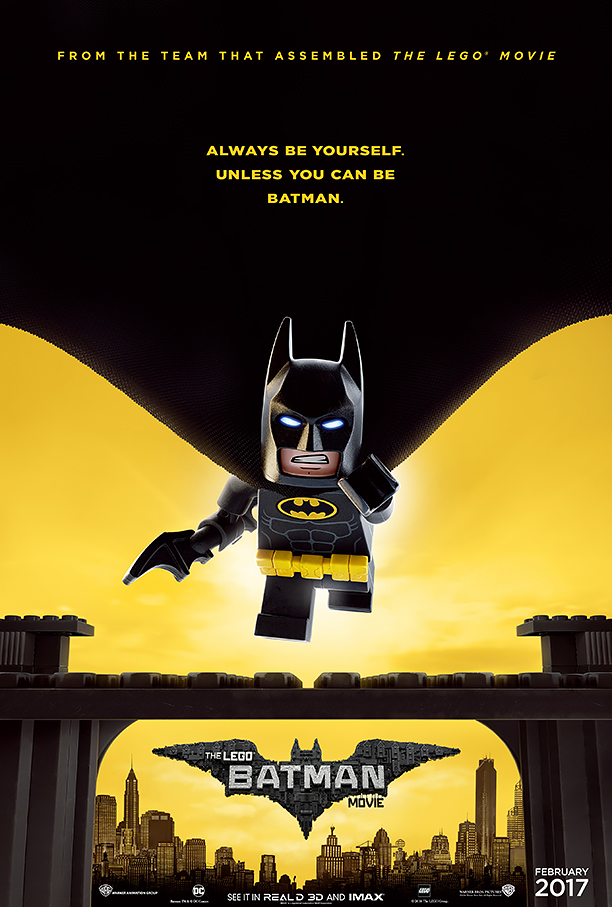 New Movie Poster Says We Should All Be Lego Batman