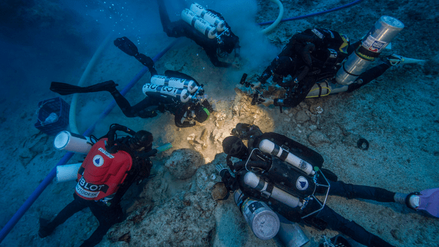 Ancient Skeleton Uncovered At The Antikythera Shipwreck