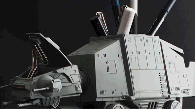 Star Wars AT-AT Organiser Wrangles Your Charging Cables In The Most Clever Way Possible