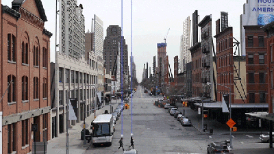 New York City Looks Like A Fake Movie Set In This Trippy Video