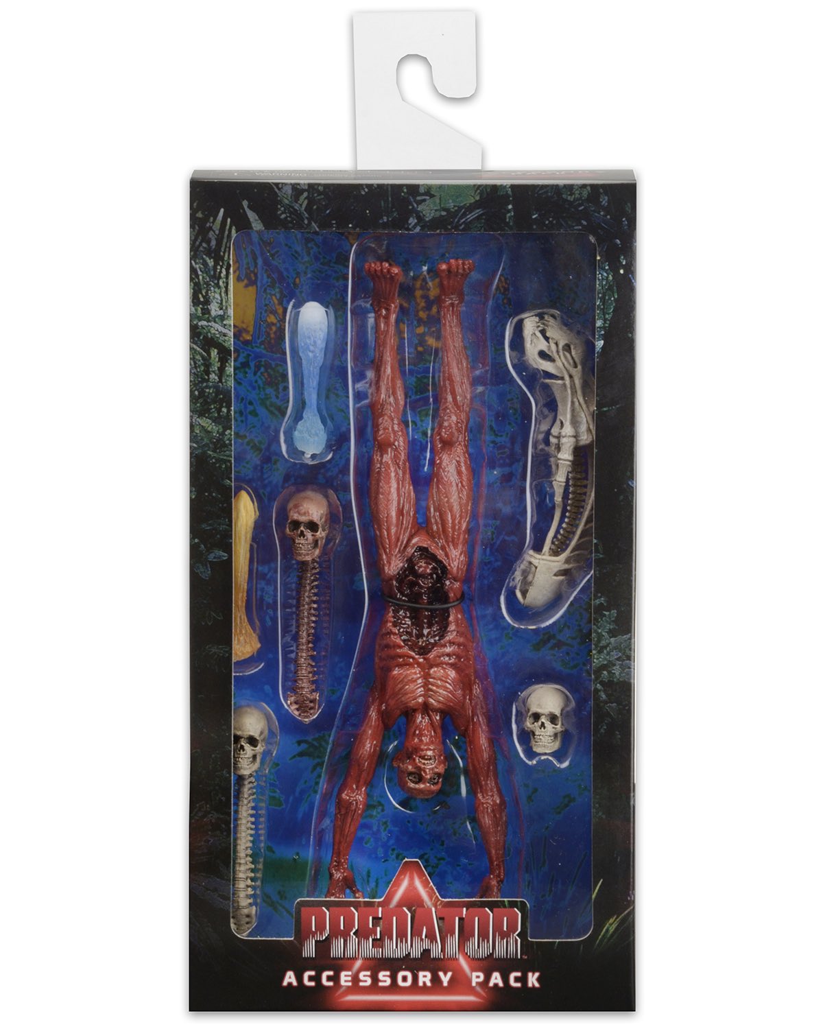 Amazingly Gross Predator Toy Accessory Pack Comes With Bloodied Bones And A Skinned Human
