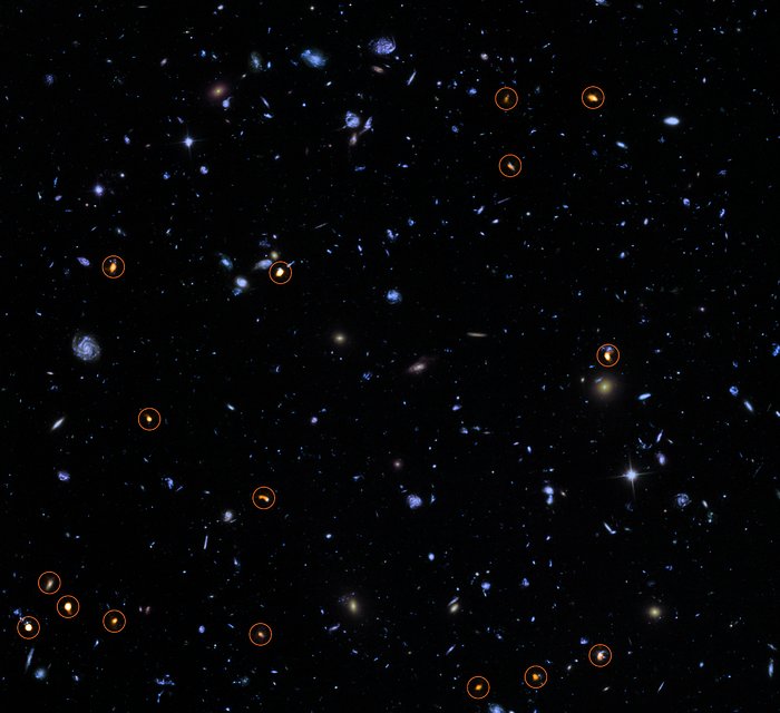 These Deep Space Images Reveal A New Type Of Galaxy
