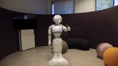 Don’t Look Into This Robot’s Eyes While It Learns To Play The Ball-and-Cup Game