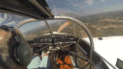 Pilot Calmly Lands Plane After Propeller Falls Off