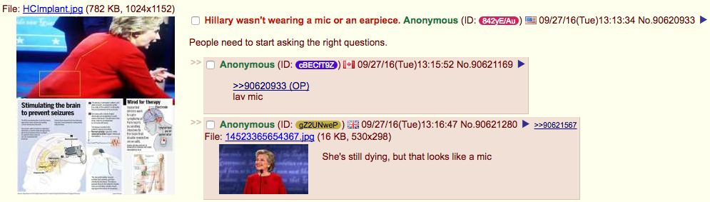 Conspiracy Theorists Are Very Concerned About Hillary’s Mic Pack