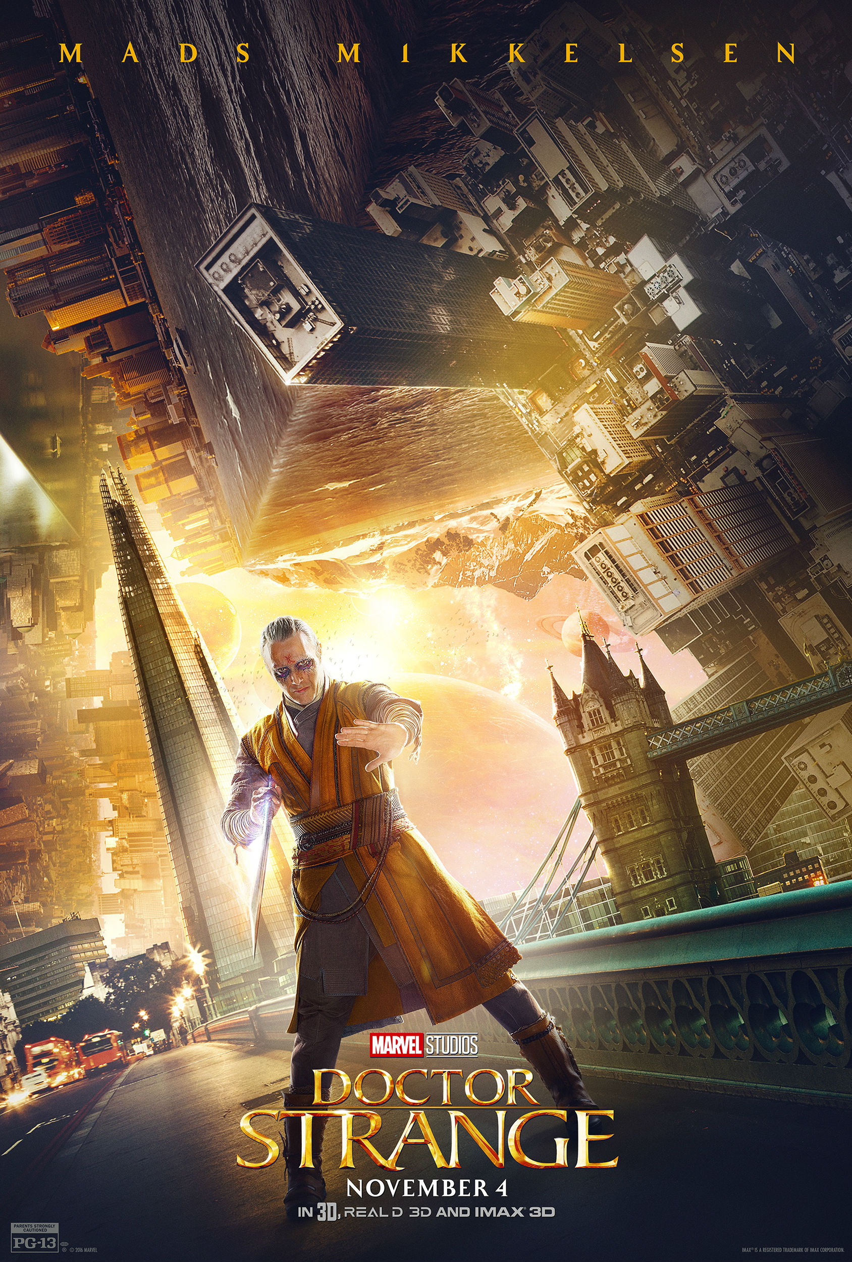 These Six New Doctor Strange Posters Will Have You Head Over Heels (Or Vice Versa)