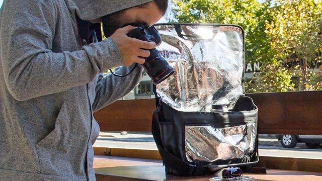 There’s A Reflector Built Right Into This Camera Bag