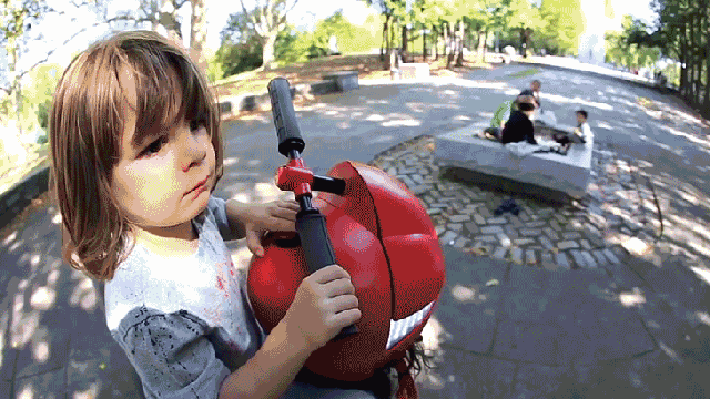 The Piggyback Driver Helmet Is A Great Reason To Put Off Having Kids