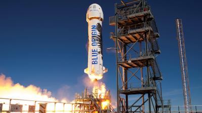 Watch Blue Origin Probably Destroy A Rocket Today