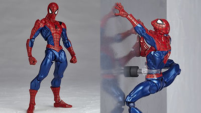 Ridiculously Poseable Spider-Man Figure Basically Does Whatever A Spider Can