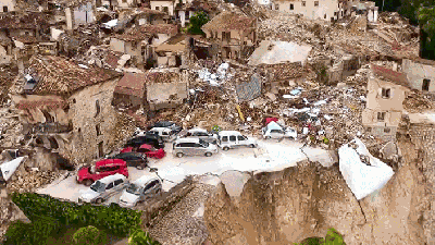 Striking Maps Show The Devastation Of Italy’s Huge Earthquakes