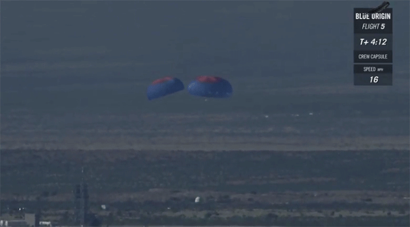 Blue Origin Shocks Everyone (Even Itself) By Landing Rocket During Launch Escape Test