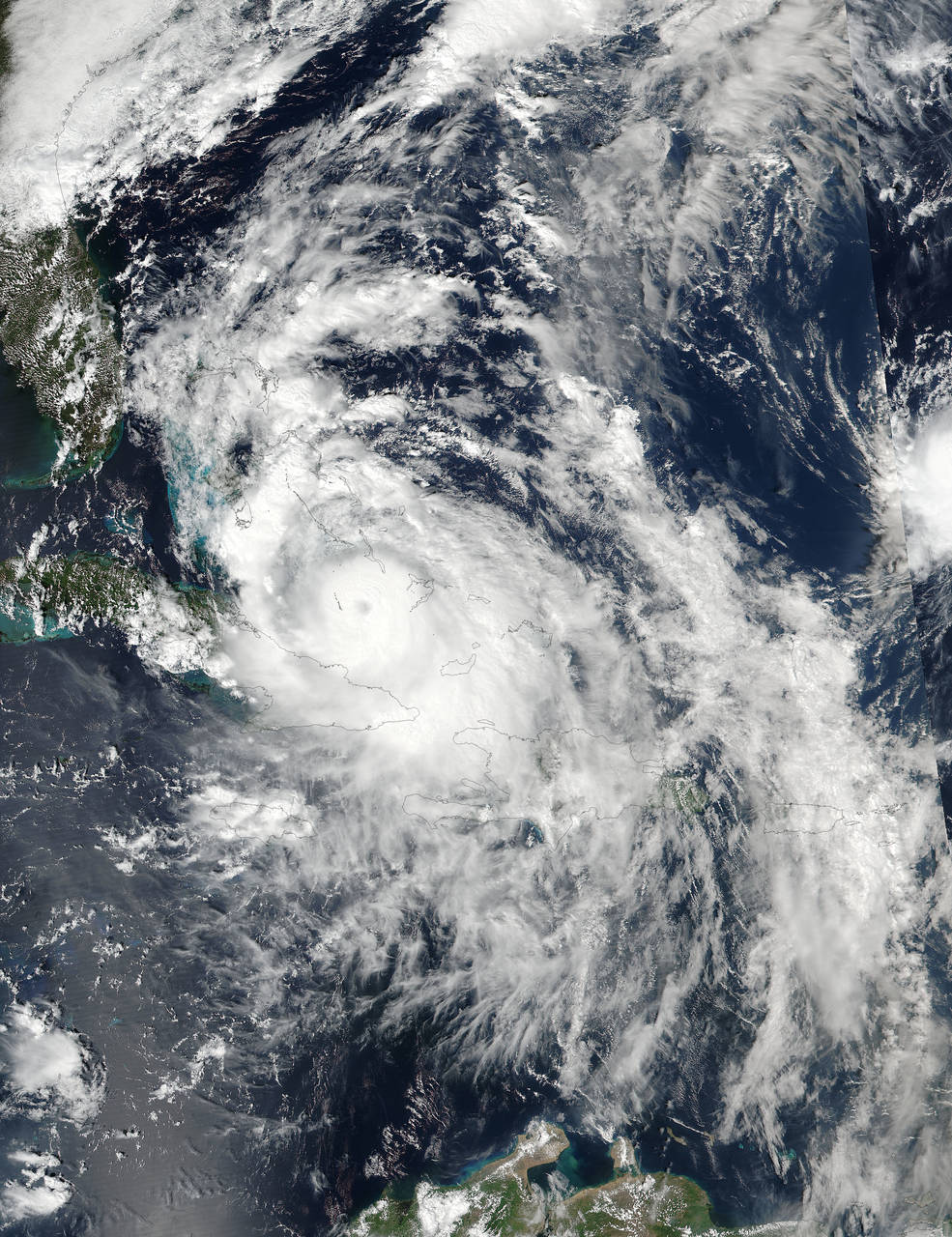 Satellite Images Show The Evolution Of Monstrous Hurricane Matthew